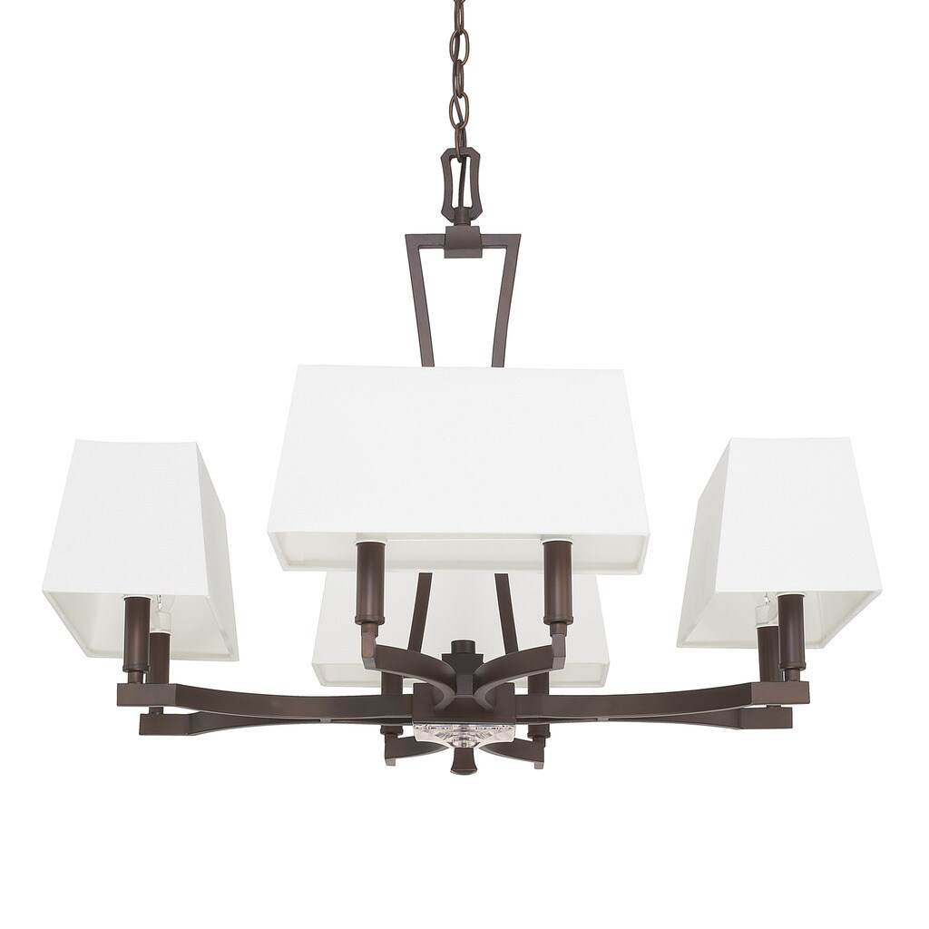 Westbrook 8-light Burnished Bronze Chandelier - Chandeliers For Bedrooms by Overstock.com