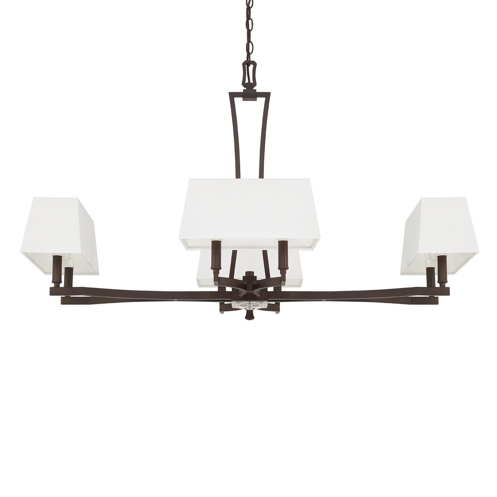 Westbrook 8-light Burnished Bronze Chandelier - Chandeliers For Bedrooms by Overstock.com