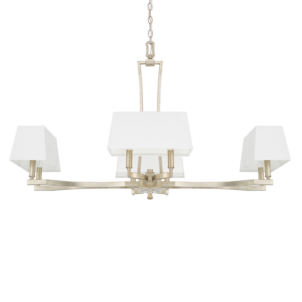 Westbrook 8-light Winter Gold Chandelier - Winter Gold - Chandeliers For Bedrooms by Overstock.com