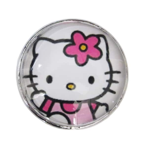 Shop Hello Kitty Glass Drawer Door Cabinet Pull Knob Pack Of 6
