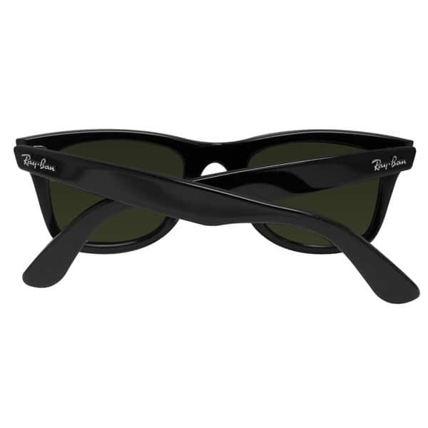 Ray Ban Rb2140 901 58 Original Wayfarer Classic Black Frame Polarized Green Classic 54mm Lens Sunglasses Overstock