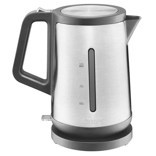 Krups BW442D50 Control Line Stainless Steel 1.7-liter Electric Kettle with Auto  Shut-off - Bed Bath & Beyond - 11930438