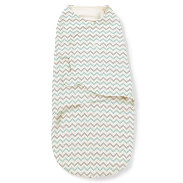 slide 1 of 1, Summer Infant Teal Chevron Original SwaddleMe