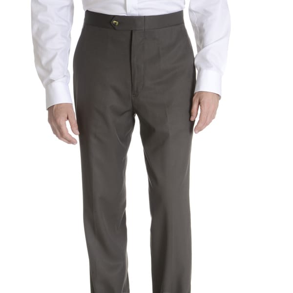 Shop Sansabelt Men's 'Grant' 100 percent Natural Stretch Polyester Mini