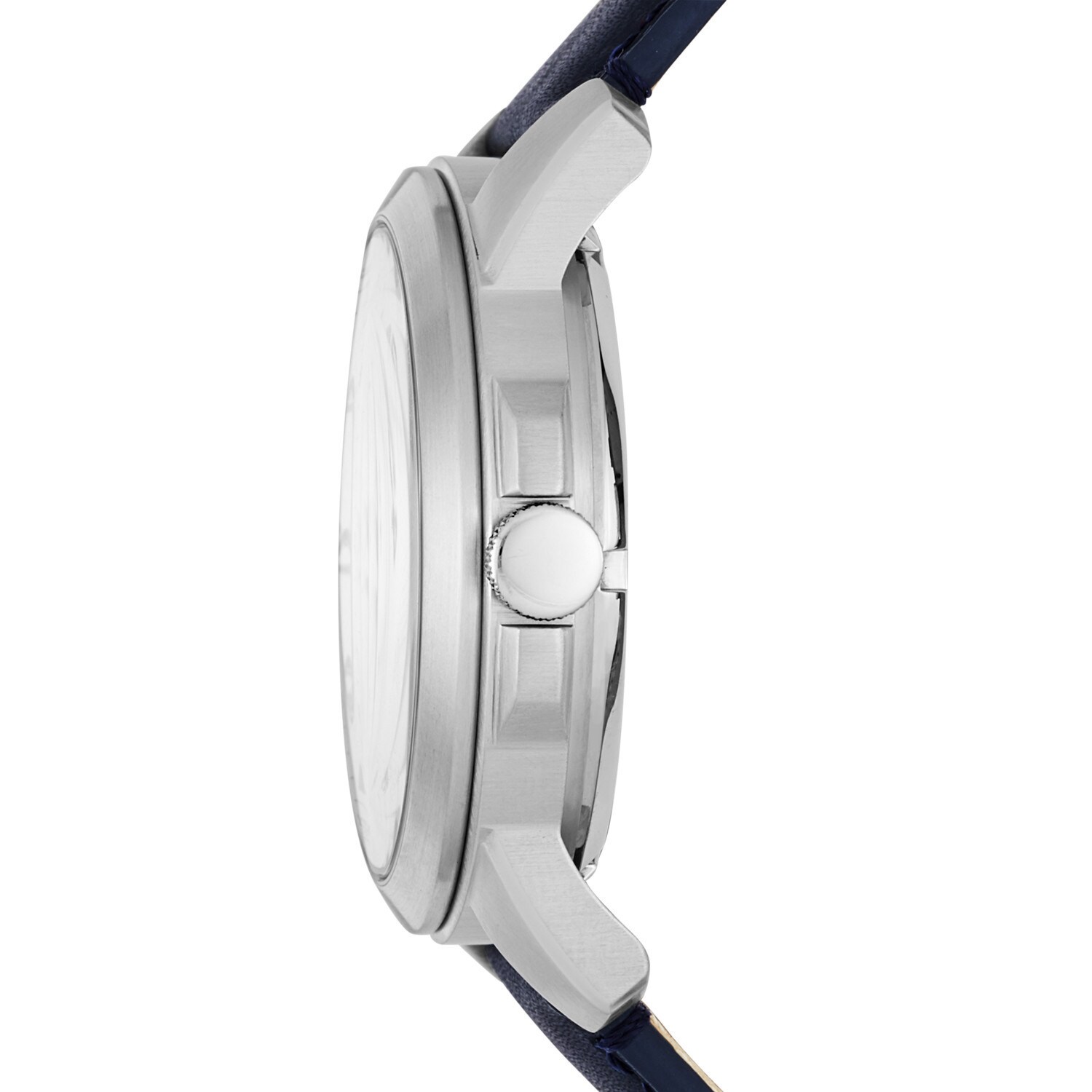 grant automatic blue leather watch