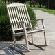Cambridge Casual Sherwood Natural Teak Porch Rocking Chair - Thumbnail 6