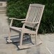Cambridge Casual Sherwood Natural Teak Porch Rocking Chair - Thumbnail 7