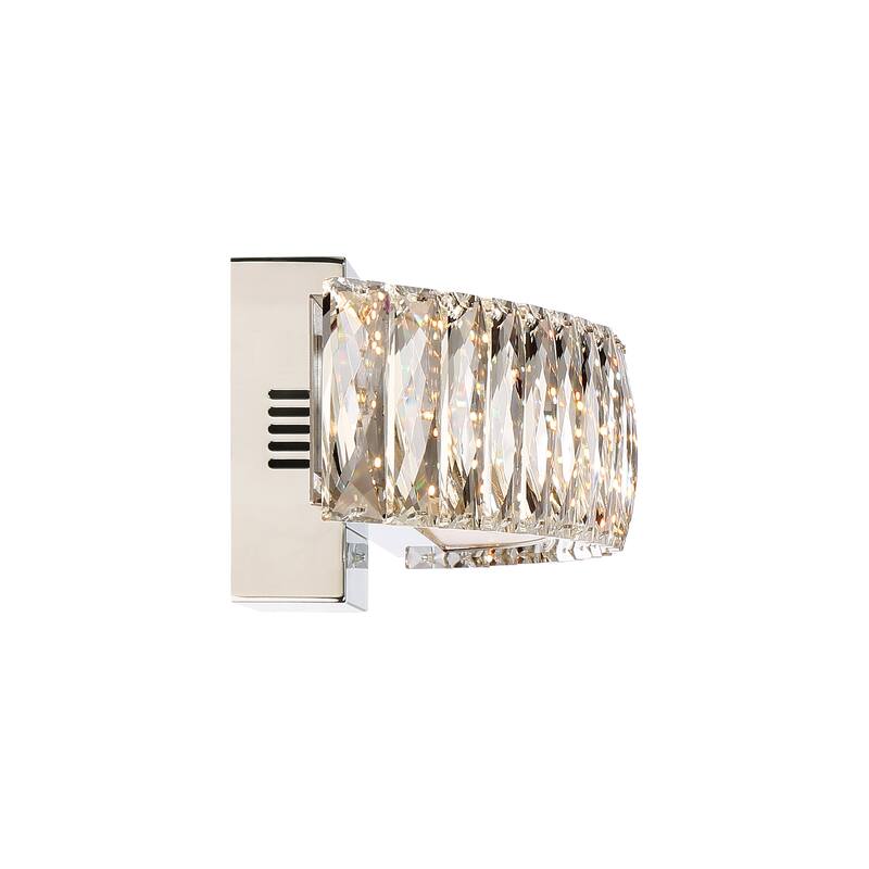 Quoizel Platinum Collection Gala Polished Chrome Glass Vanity Light - Polished Chrome
