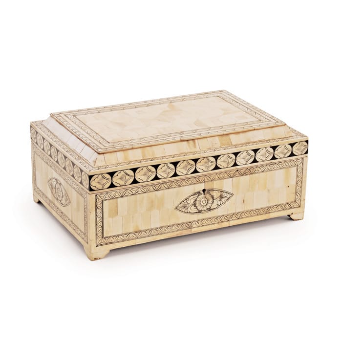Natural Rectangular Decorative Box