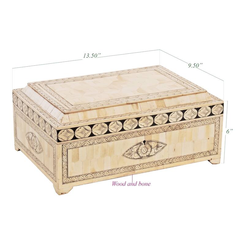 Natural Rectangular Decorative Box