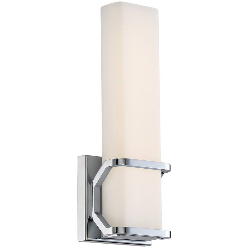 Quoizel Platinum Collection Axis Bathroom Wall Sconce - Silver