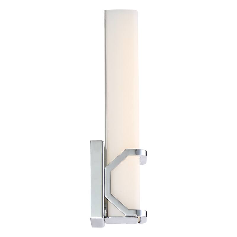 Quoizel Platinum Collection Axis Bathroom Wall Sconce - Silver