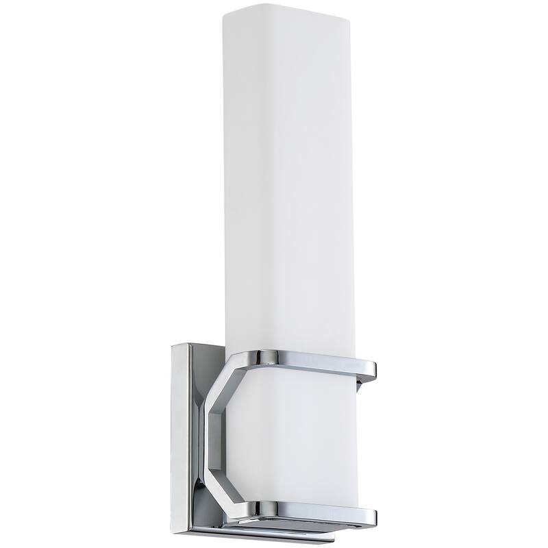 Quoizel Platinum Collection Axis Bathroom Wall Sconce - Silver
