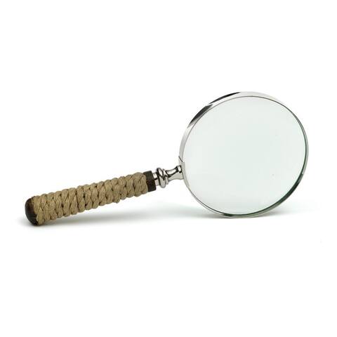 Yachting Polished Nickel Magnifying Glass