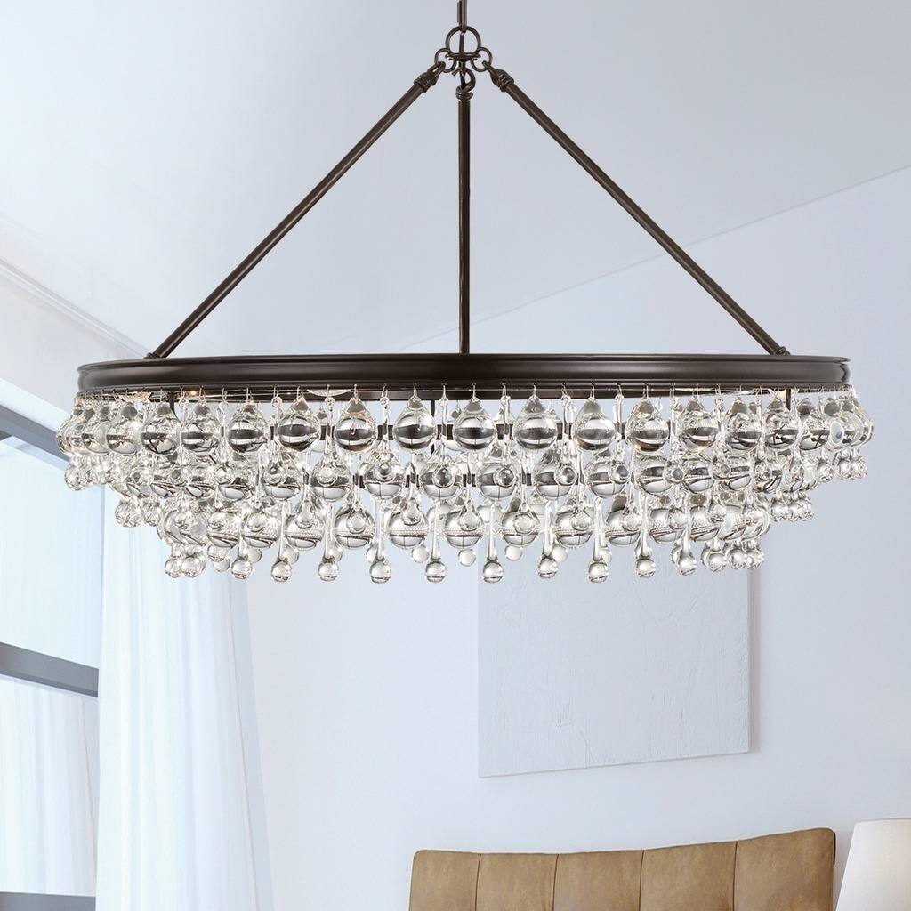 6-light Vibrant Bronze Chandelier - Chandeliers For Bedrooms by Overstock.com