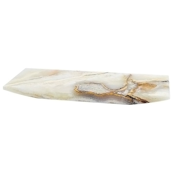 Nature Home Decor White Onyx Sushi Serving Plate. Opens flyout.