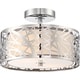 preview thumbnail 1 of 2, Quoizel Platinum Collection Abode Flush-mount Pendant - Silver