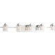 preview thumbnail 2 of 2, Quoizel Kolt Polished Chrome Vanity Light - Silver