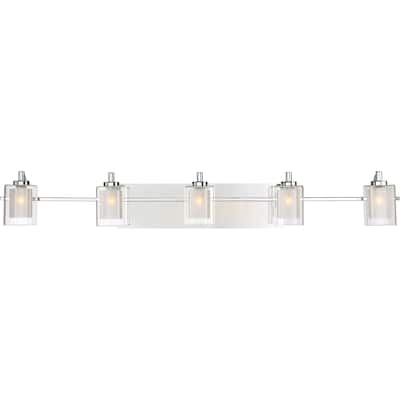 Quoizel Kolt Polished Chrome Vanity Light - Silver