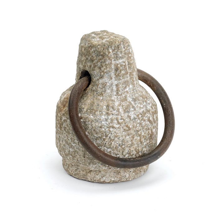 Natural Iron and Stone Ring Weight