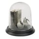 preview thumbnail 2 of 2, Clear Hand Stained Glass Cloche