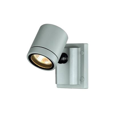 SLV Lighting New Myra Silver Outdoor Wall/Ceiling Lamp