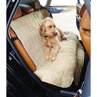 Sure Fit Soft Suede Waterproof Deluxe Auto Bench Seat Cover
