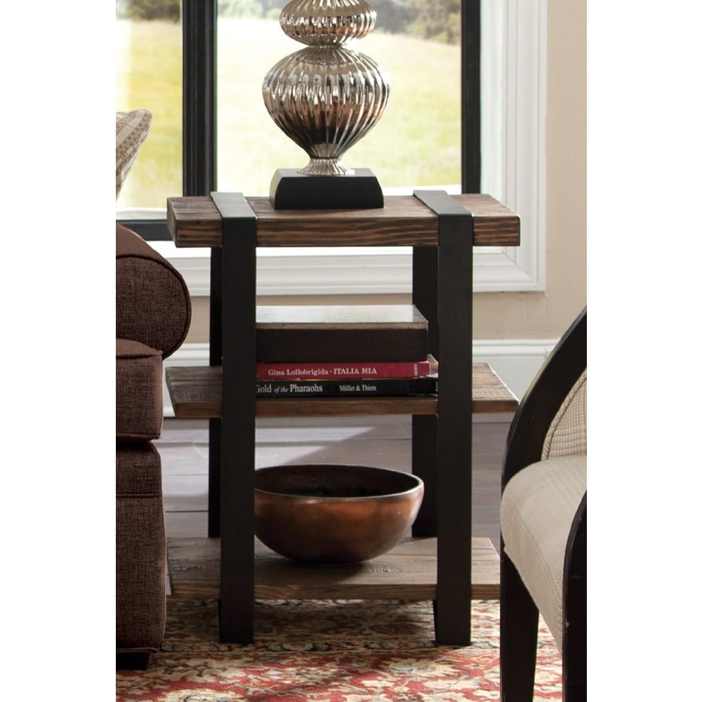 Carbon Loft Czuchry Hairpin Mid-century Live Edge Coffee Table - Bed Bath &  Beyond - 21422965