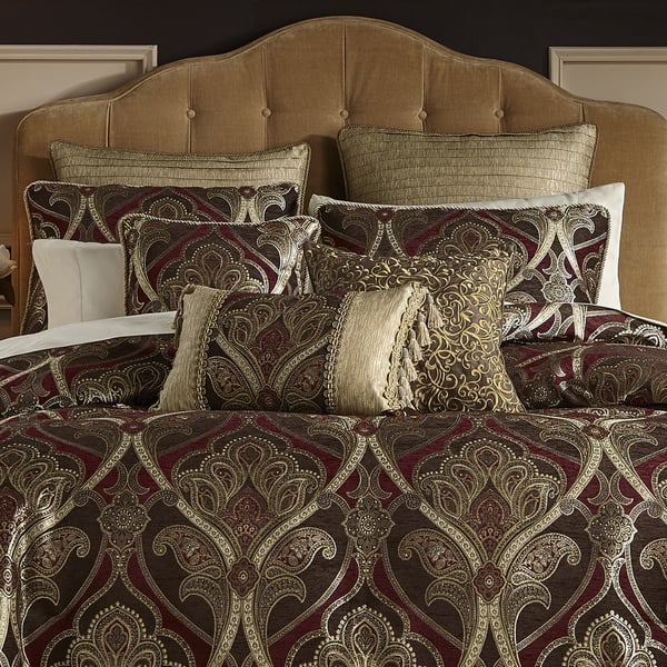 Shop Croscill Bradney Chenille Jacquard Woven Damask 4 Piece