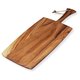 preview thumbnail 1 of 7, Ironwood Gourmet Brown Acacia Wood Large Rectangular Paddle Board