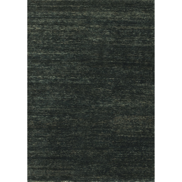 Hand Knotted Dayton Ebony Jute Rug 5 6 X 8 Free Shipping Today Hand Knotted Dayton Ebony Jute Rug 5 X27