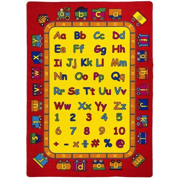 Lyke Home Machine Made Nylon Abc Area Rug 5x7 5 X 7 Free Lyke Home Machine Made Nylon Abc Area Rug 5x7 5 X 7