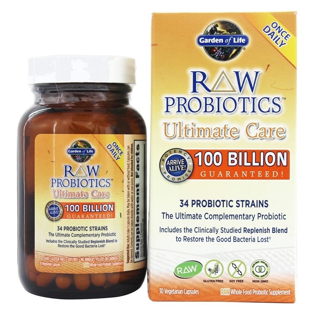 Shop Garden Of Life 30 Veggie Capsules Raw Probiotics Ultimate