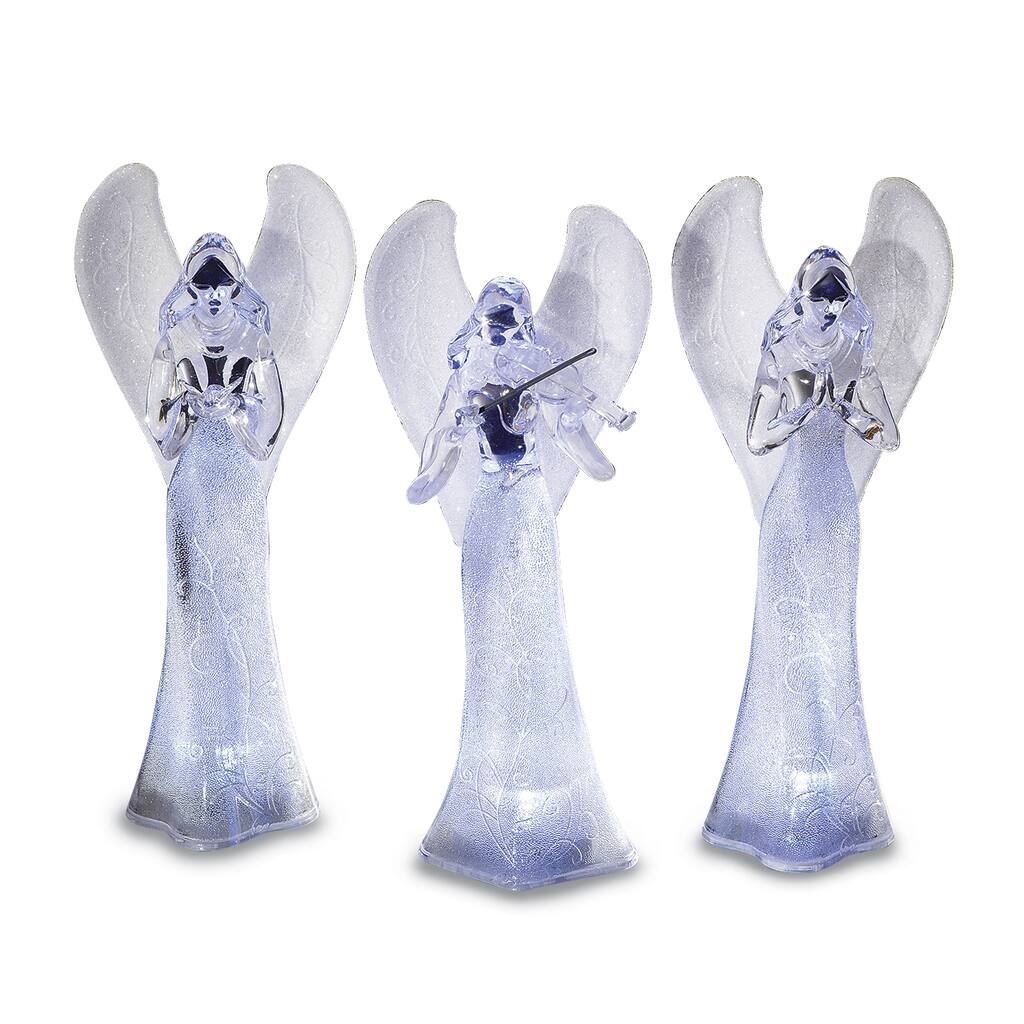Versil LED Lighted Angel (3-piece Set)