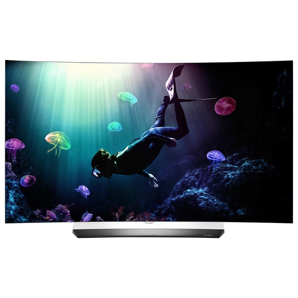 Shop LG OLED55C6P 55inch Class Curved 4K OLED UHD 3D Television Free