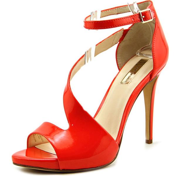 orange patent leather women's shoes