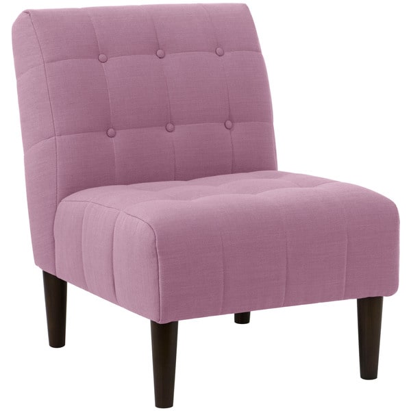 Angelo HOME Button Tufted Accent Chair In Linen Lavender 7192421a 93b9 446a 91ba 038c7165a1bb 600 