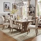 preview thumbnail 7 of 6, Paloma Reclaimed Wood Rectangular Trestle Table by iNSPIRE Q Artisan - Brown