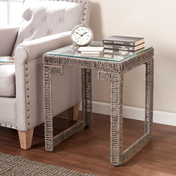 Shop Harper Blvd Alvin Woven End/ Side Table Free Shipping Today 11951549