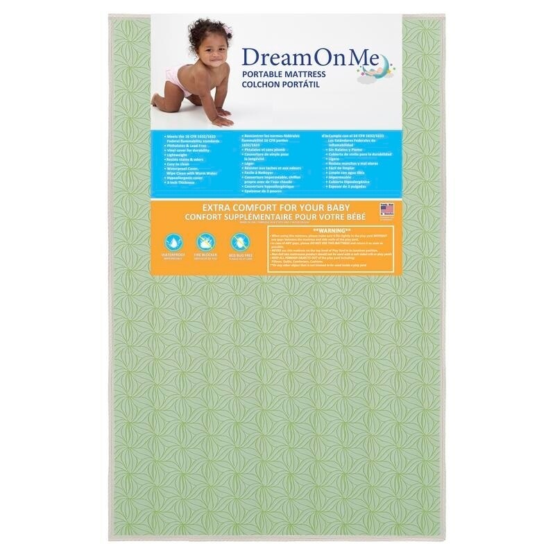 Dream on me sale 5 inch playard mattress