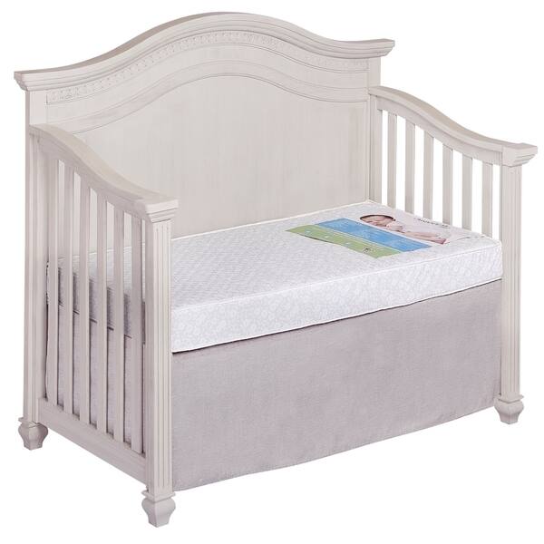 Shop Dream On Me Vinyl Orthopedic Extra Firm Foam Standard Crib