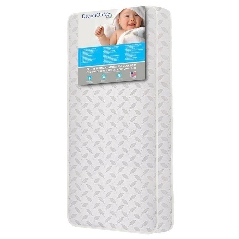 Dream On Me 132 Premium Coil Inner Spring Crib & Toddler Standard Mattress