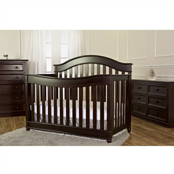 slide 1 of 1, Evolur Hampton 5 in 1 LifeStyle Convertible Crib