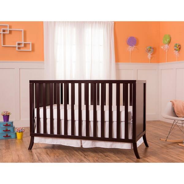 slide 2 of 4, Dream On Me Madrid Wood 5-in-1 Convertible Crib