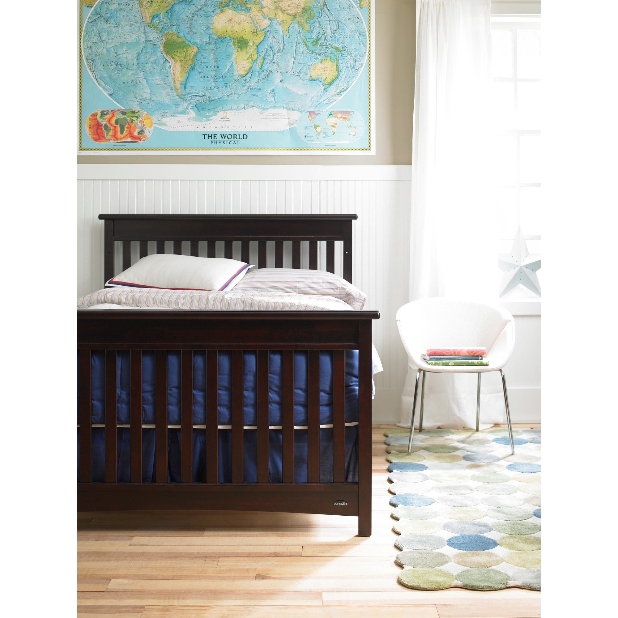 Shop Evolur Avery 5 In 1 Lifestyle Convertible Crib Brown