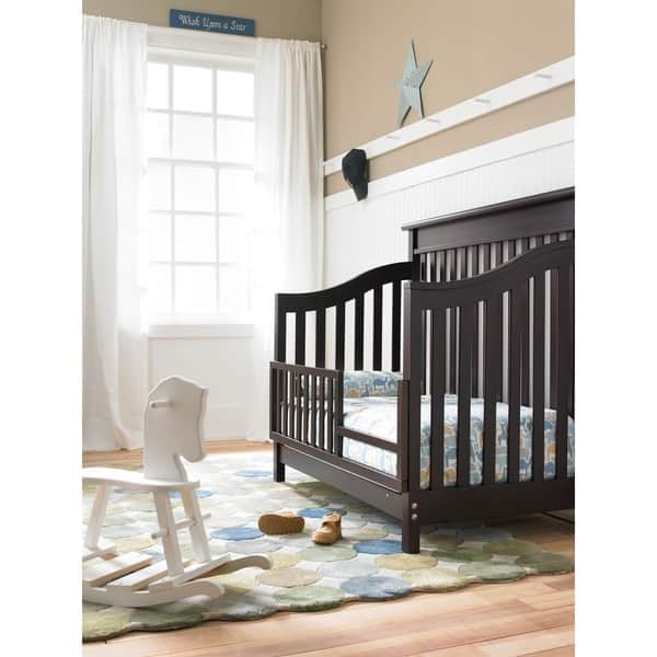 Shop Evolur Avery 5 In 1 Lifestyle Convertible Crib Brown