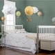 preview thumbnail 5 of 3, Dream On Me Milano Grey Wood 5-in-1 Convertible Crib