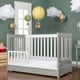 preview thumbnail 2 of 3, Dream On Me Milano Grey Wood 5-in-1 Convertible Crib