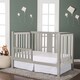 preview thumbnail 2 of 3, Dream On Me Havana White and Grey 5-in-1 Convertible Crib