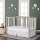 preview thumbnail 3 of 3, Dream On Me Havana White and Grey 5-in-1 Convertible Crib
